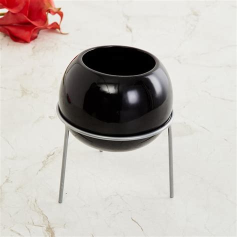 Buy Splendid Solid Flower Pot with Stand from Home Centre at just INR 799.0