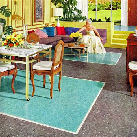 mid century modern vinyl flooring - Crissy Shepard