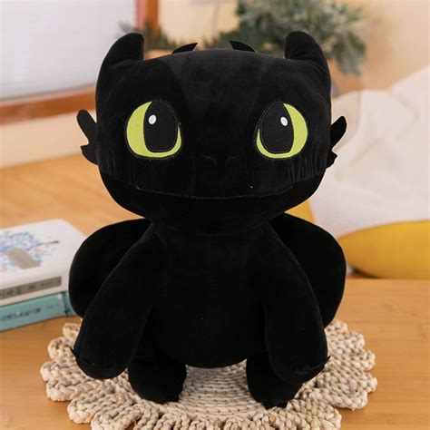 Toothless Dragon Plush Night Light Fury Stuffed Animal Plush Figure Toys for Children Gifts ...