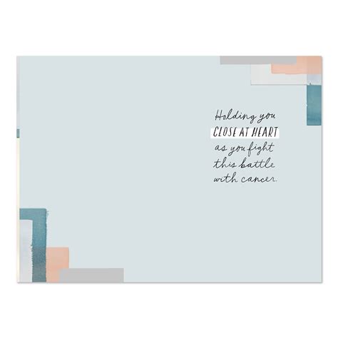 Hold On to Strength, Hope, Love Cancer Support Card - Greeting Cards ...