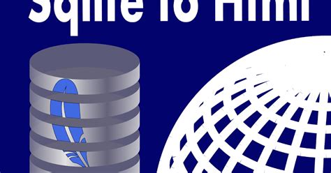 SQLite HTML 的图像结果