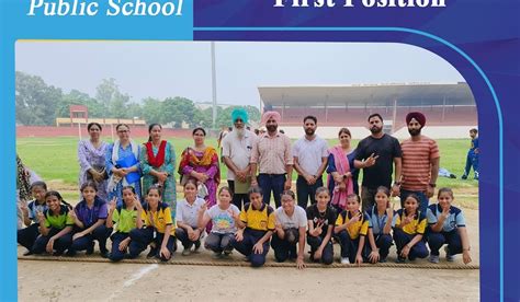The players of Ashok Vatika Public School brought another moment of ...