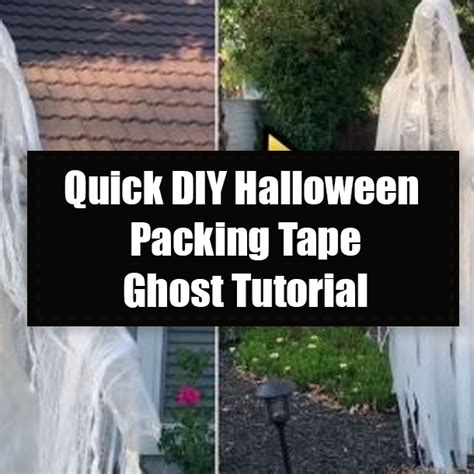 Image result for Packing Tape Ghost Tutorial