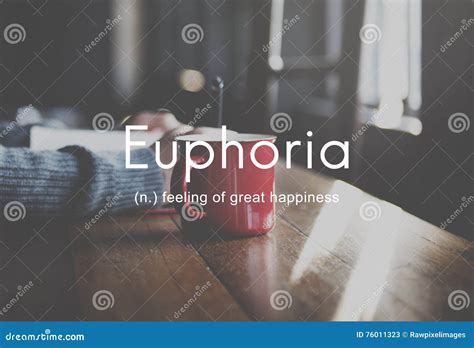 Euphoria Feeling Great Pleasure Happiness Concept Stock Image - Image ...