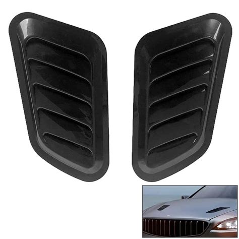Universal 2 Pc Hood Scoop | Aftermarket ABS – LUXE AUTOMOTIVE