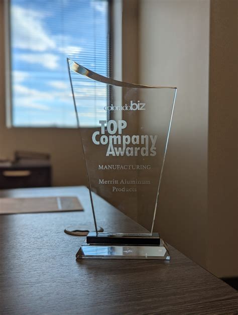 Merritt Aluminum Products Wins 2024 Top Company Honor in Manufacturing ...