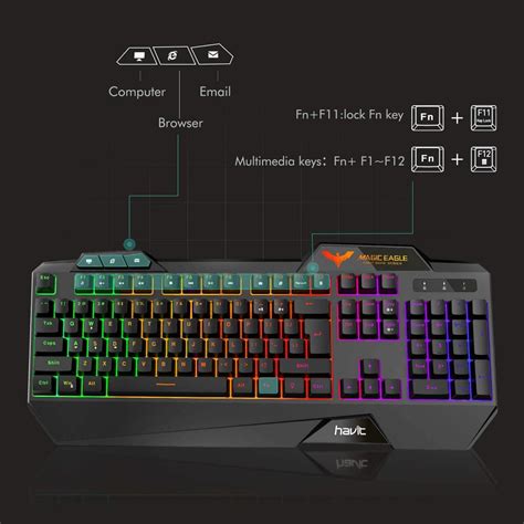 HAVIT HV-KB391L Gaming Keyboard