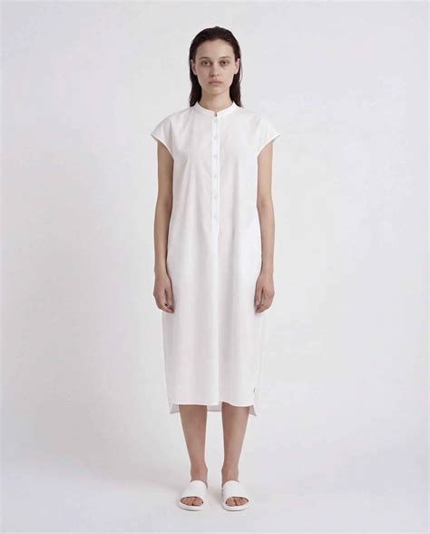 Band Collar Dress - Droy