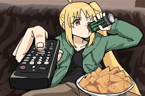 Man Watching Tv (Meme) | Danbooru