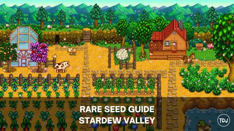 Stardew Valley – Rare Seed Guide – The Daily Juice