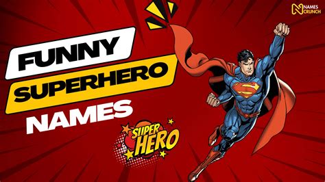 400+ Cool & Funny Superhero Names [Best Ideas] - Names Crunch