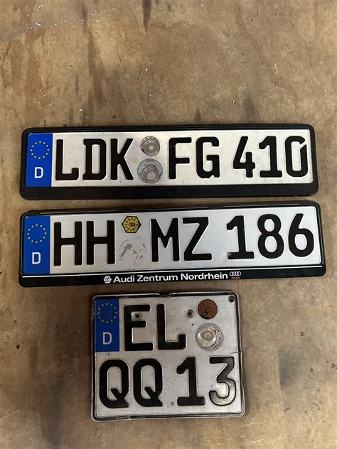 German License Plates | eBay