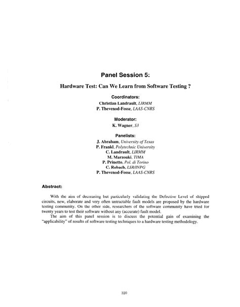 Hardware Testing 的图像结果