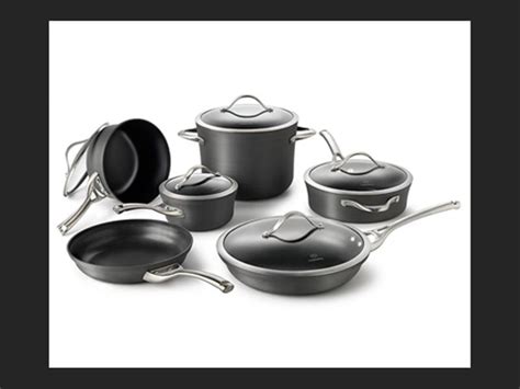Calphalon Nonstick 10 Piece Cookware Set 的图像结果