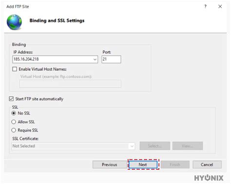 Configure the FTP Server 的图像结果