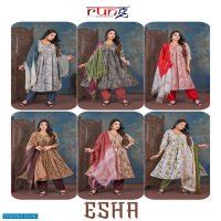 RUNG PRESENT ESHA FANCY 3PCS SET MANUAL EMBROIDERY WORK READYMADE ...
