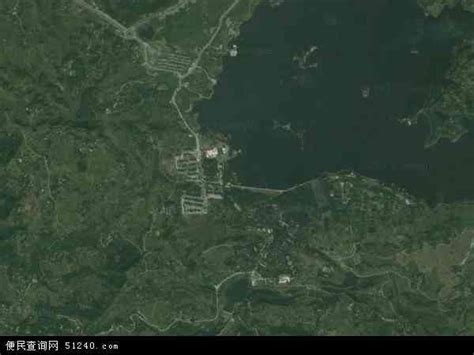 长寿湖镇地图 - 长寿湖镇卫星地图 - 长寿湖镇高清航拍地图