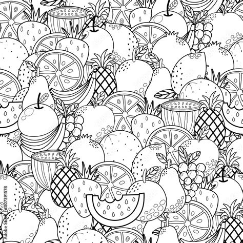 Fruits Coloring Pages Printable 的图像结果