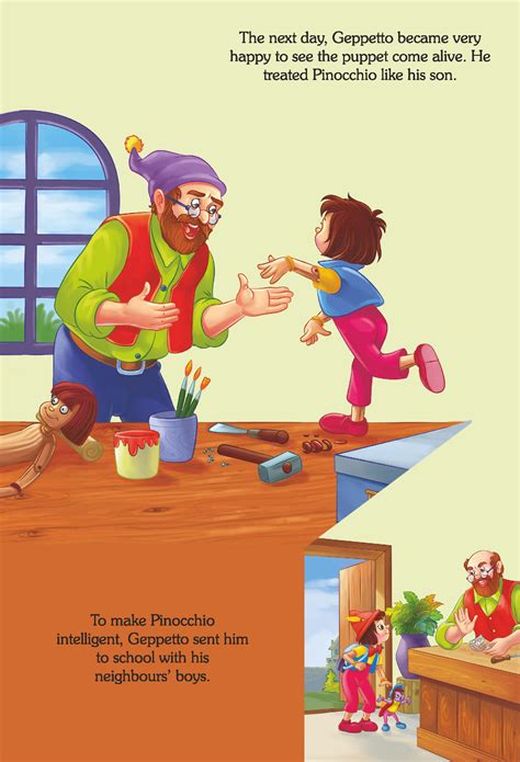JoGenii | Pop-Up Fairy Tales - Pinocchio | Dreamland Publications