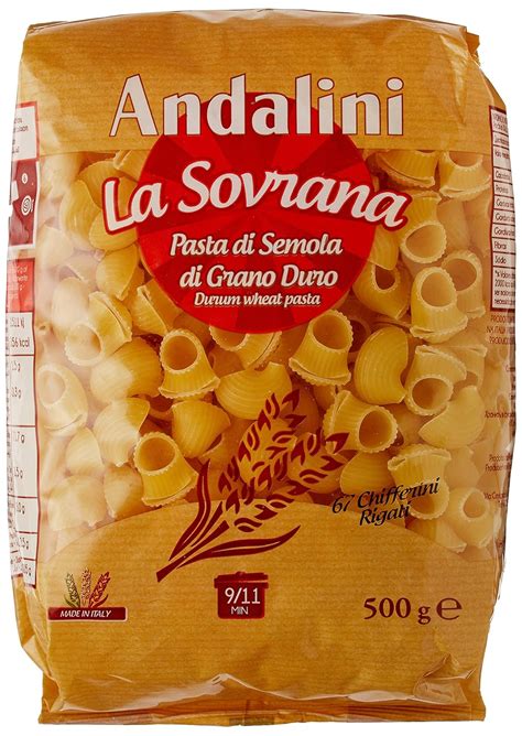 Andalini Chifferini Pasta, 500g : Amazon.in: Grocery & Gourmet Foods