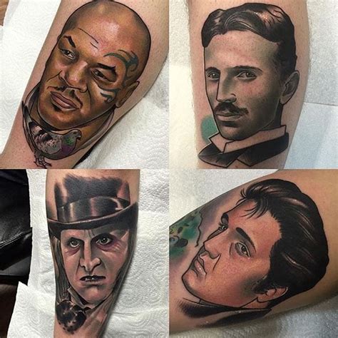 Tattoo uploaded by Robert Davies • Neo-Traditional Portraits by Brenden ...