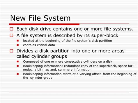 Image result for Fast File System