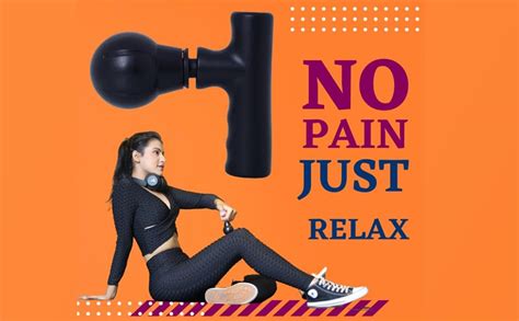 BLUELEX® Mini Facial Deep Muscle Massager Gun Percussion Muscle ...