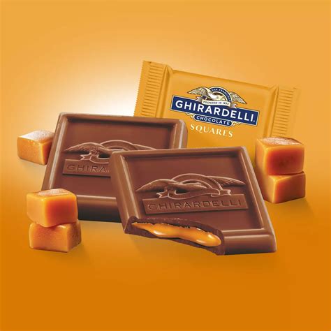 Ghirardelli Milk Chocolate Caramel Squares - Shop Candy at H-E-B