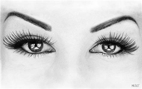 eyes drawing both
