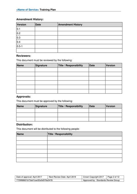 Free Printable Employee Training Plan Templates [Excel, PDF & Word]