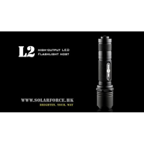 Solarforce L2 - DIY LED Flashlight Body (2017) - Lightorati, India