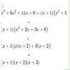 using factor theorem , solve x3 +6x2 + 11x +6=0 - Brainly.in