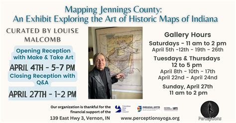April Art Show - Mapping Jennings County: An Exhibit Exploring the Art ...