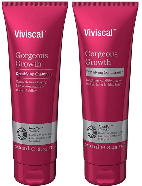 Viviscal Gorgeous Growth Densifying Shampoo & Conditioner Set, 8.45 oz ...