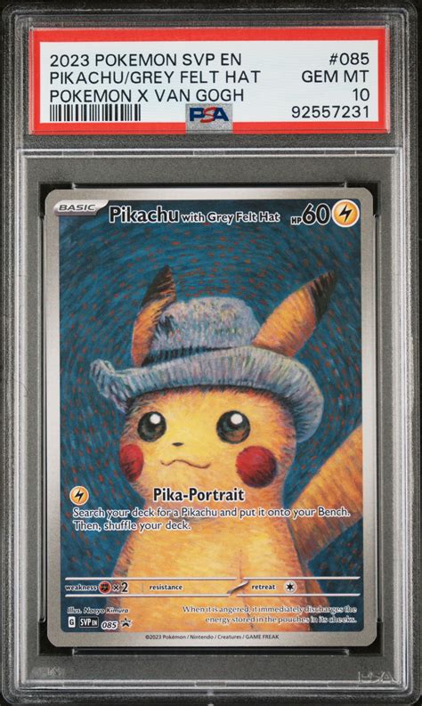 Pikachu van Gogh PSA 10 - Global Card Shop