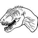 Tyrannosaurus rex Icons & Symbols