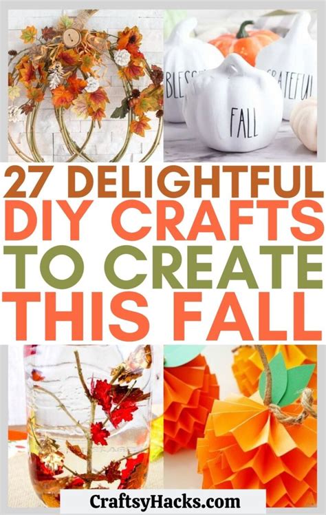 Image result for Fun Fall Crafts