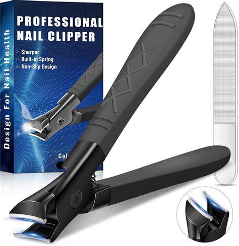 Stainless Steel Ultra Sharp Large Toenail Clippers for Thick Nails ...