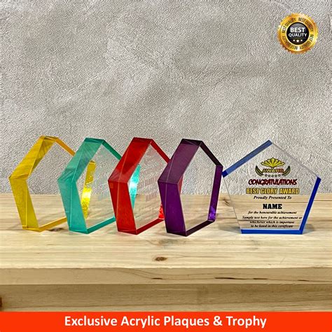 5134 Acrylic Paper Weight - iTrophy