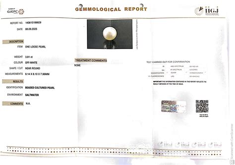 3.81/CT Natural South Sea Pearl Beads With Lab Certificate (1550 ...