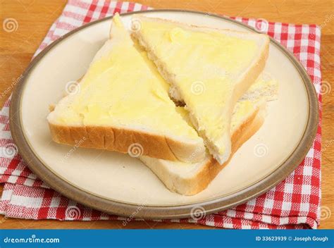 Bread and Butter stock image. Image of slice, napkin - 33623939