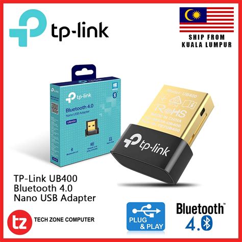 TP-Link UB400 / UB500 Wireless Bluetooth 4.0 Nano USB Adapter For PC ...