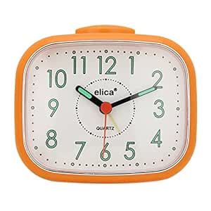 Buy Elica Time Piece Beep Alarm Clock (Loudest Sound) (Orange) Online ...