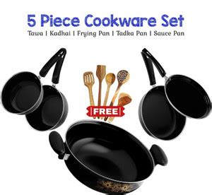 SILVOSWAN CookKing 10-Piece Cookware Set, Heat-Efficient & Safe ...