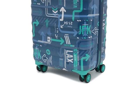 Personalised JFK Hard Luggage Trolley Bag | Buy Custom Travel Bags Online