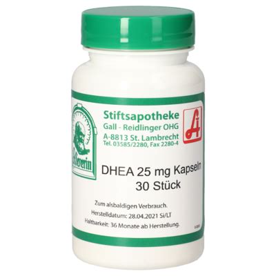 DHEA 25 mg Stiftsapotheke Kapseln [8872768]-Gall-Pharma GmbH-Online-Shop