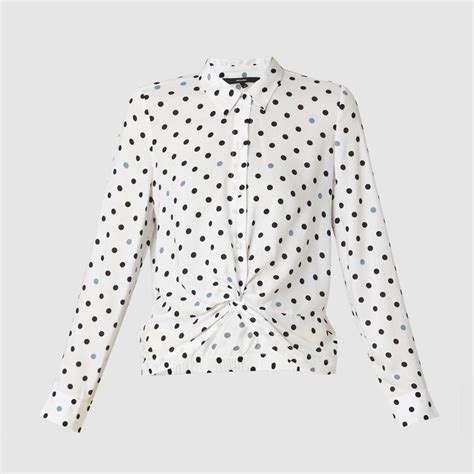 Kajal Aggarwal gave her work wardrobe a fun spin with this polka dot ...