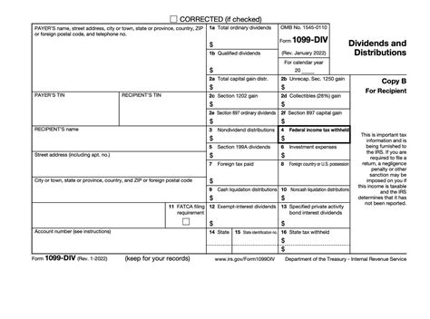 Form 1099 Div Due Date 2023 - Printable Forms Free Online