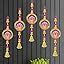 Divyakosh Door Hangings for Home Decoration | 4 Latkans, Pink, Size ...