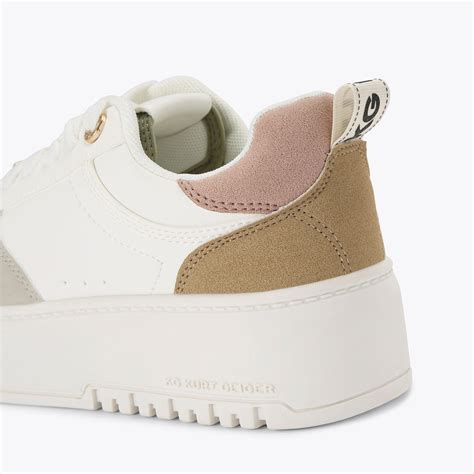 LANA White Lace Up Sneaker by KG KURT GEIGER